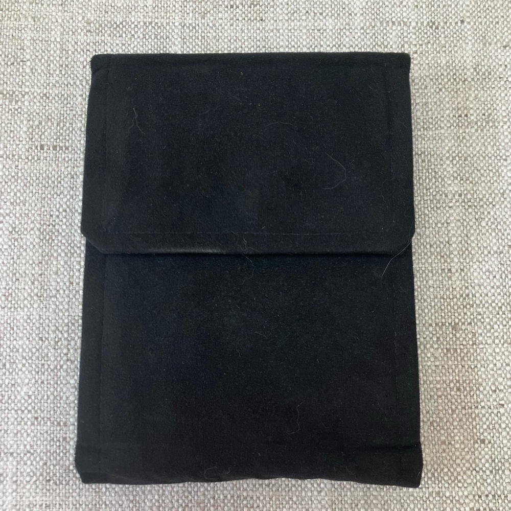 Black and Purple Tiffany & Co Necklace Box Pouch Container